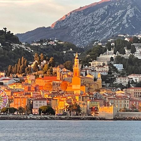 Menton Centre Vue Imprenable Sur Mer Et Jardin Bioves Exteriör bild