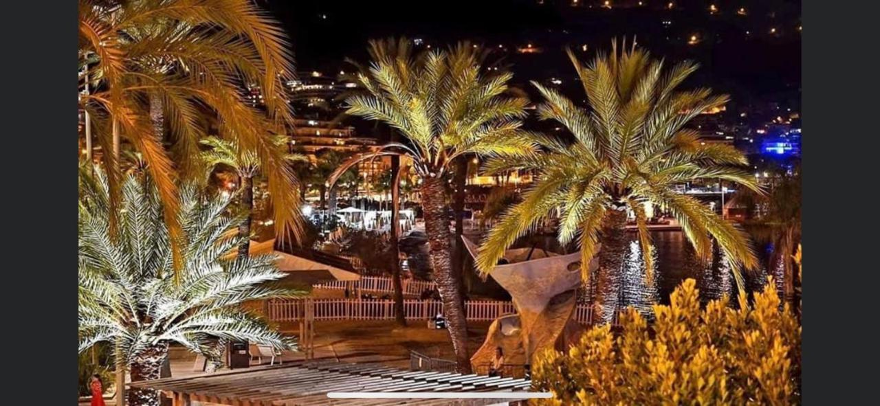Menton Centre Vue Imprenable Sur Mer Et Jardin Bioves Exteriör bild