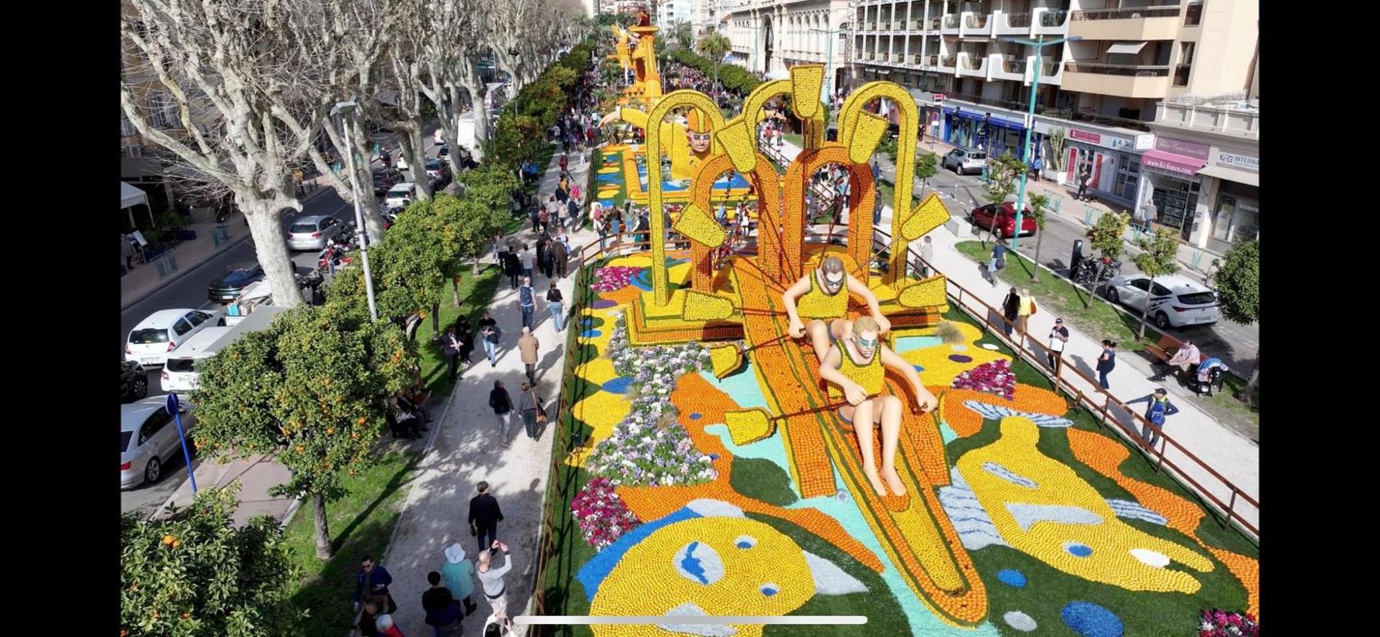 Menton Centre Vue Imprenable Sur Mer Et Jardin Bioves Exteriör bild