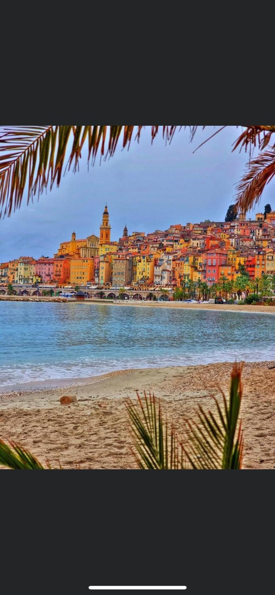 Menton Centre Vue Imprenable Sur Mer Et Jardin Bioves Exteriör bild
