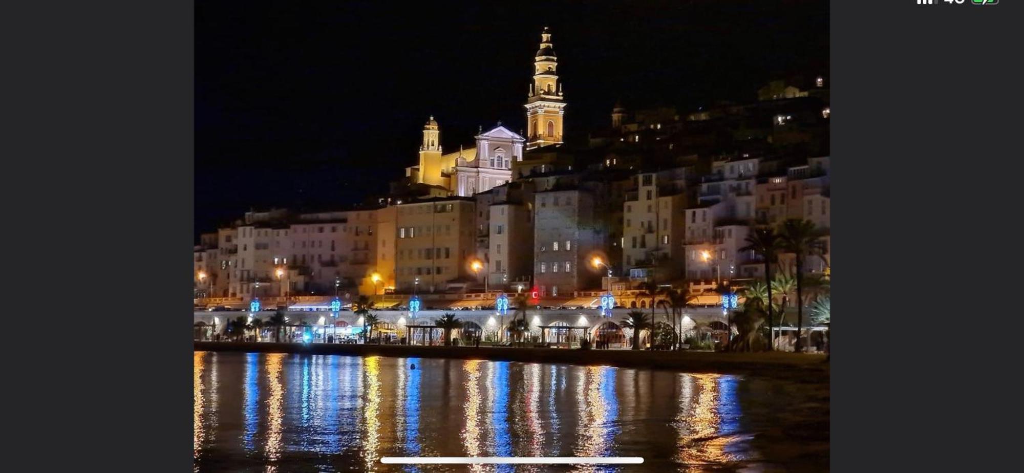 Menton Centre Vue Imprenable Sur Mer Et Jardin Bioves Exteriör bild