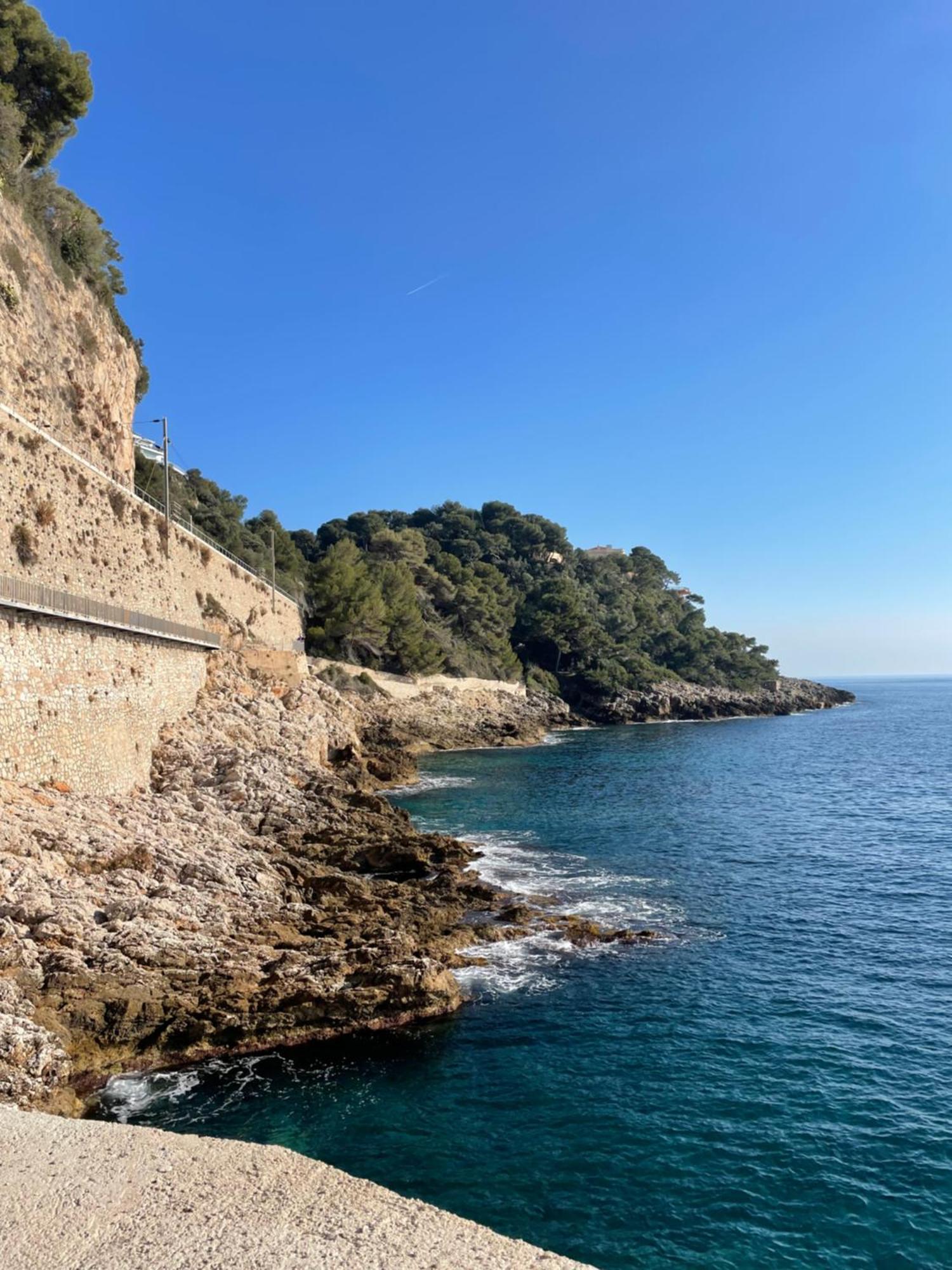 Menton Centre Vue Imprenable Sur Mer Et Jardin Bioves Exteriör bild