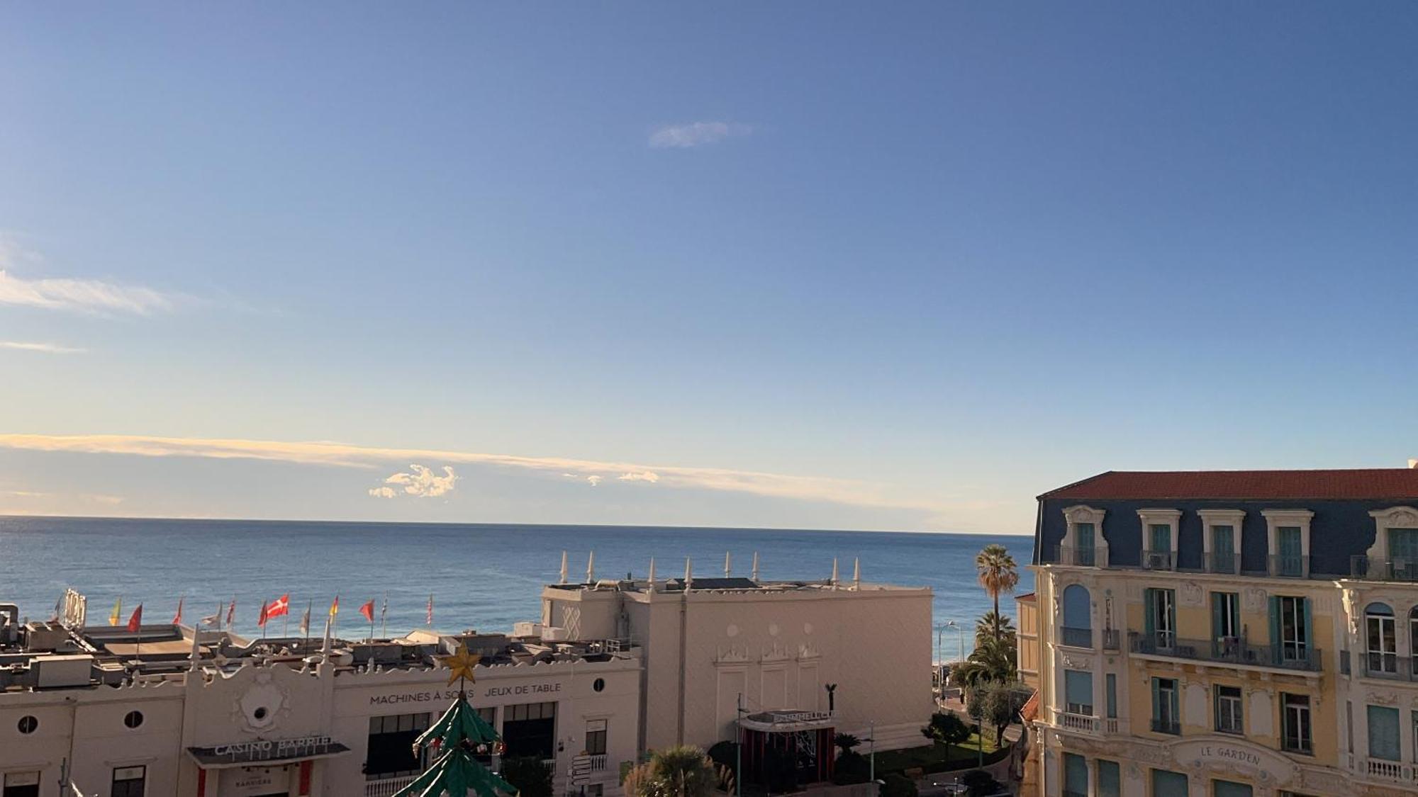 Menton Centre Vue Imprenable Sur Mer Et Jardin Bioves Exteriör bild