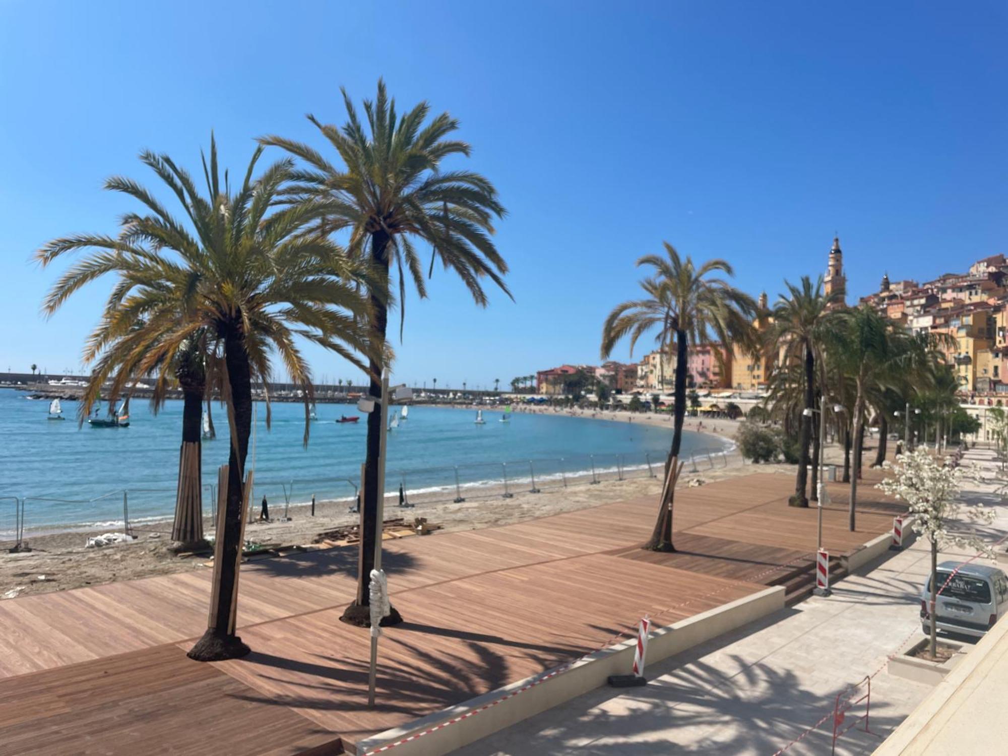 Menton Centre Vue Imprenable Sur Mer Et Jardin Bioves Exteriör bild