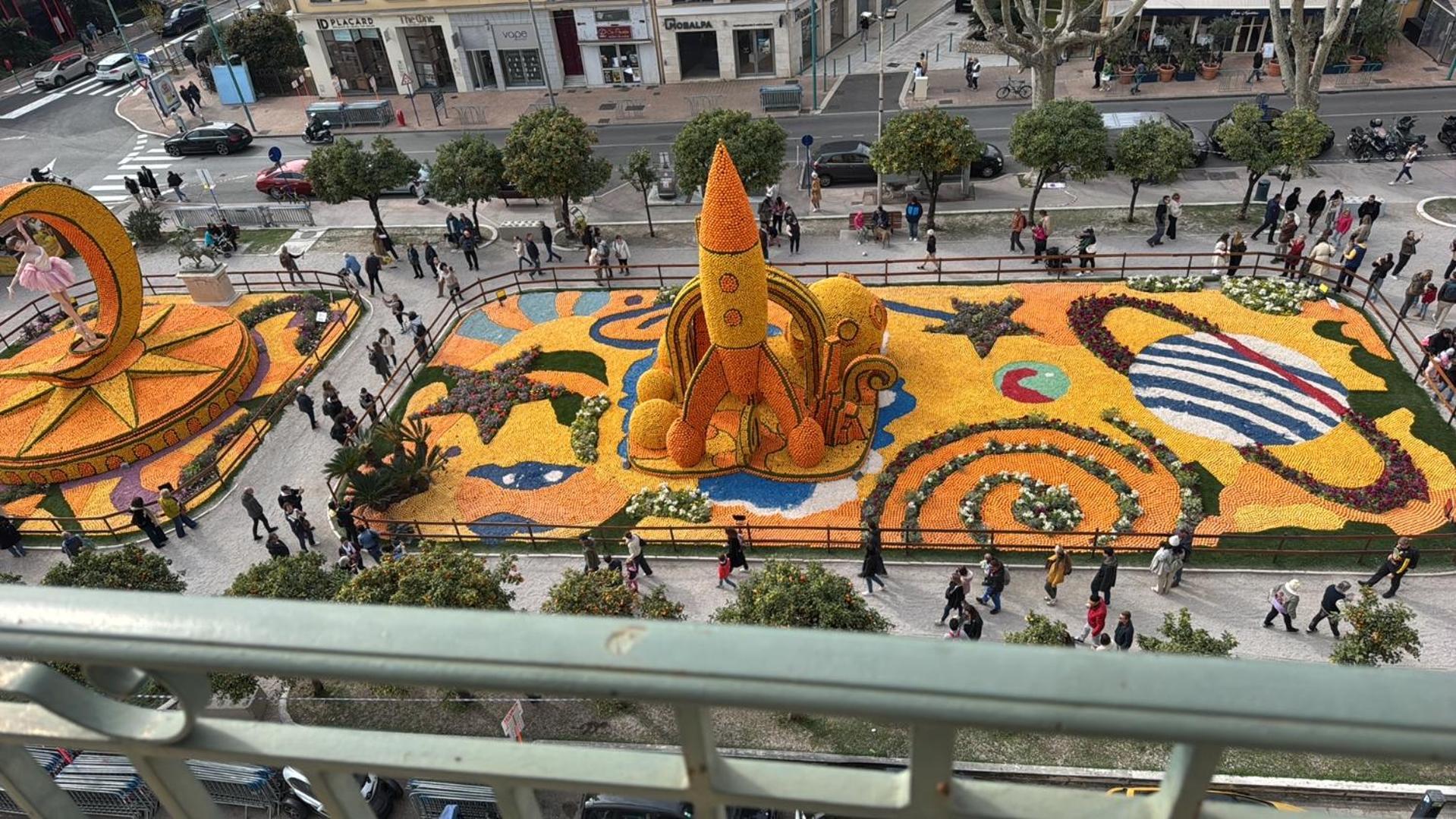 Menton Centre Vue Imprenable Sur Mer Et Jardin Bioves Exteriör bild